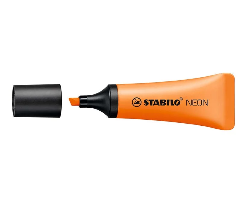 Marcador fluorescent Stabilo Neon taronja 10u Marcador fluorescent Stabilo Neon taronja 10u
