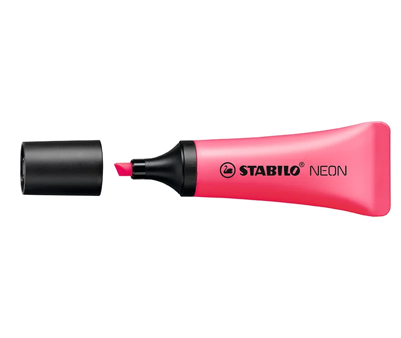 Marcador fluorescent Stabilo Neon rosa 10u Marcador fluorescent Stabilo Neon rosa 10u