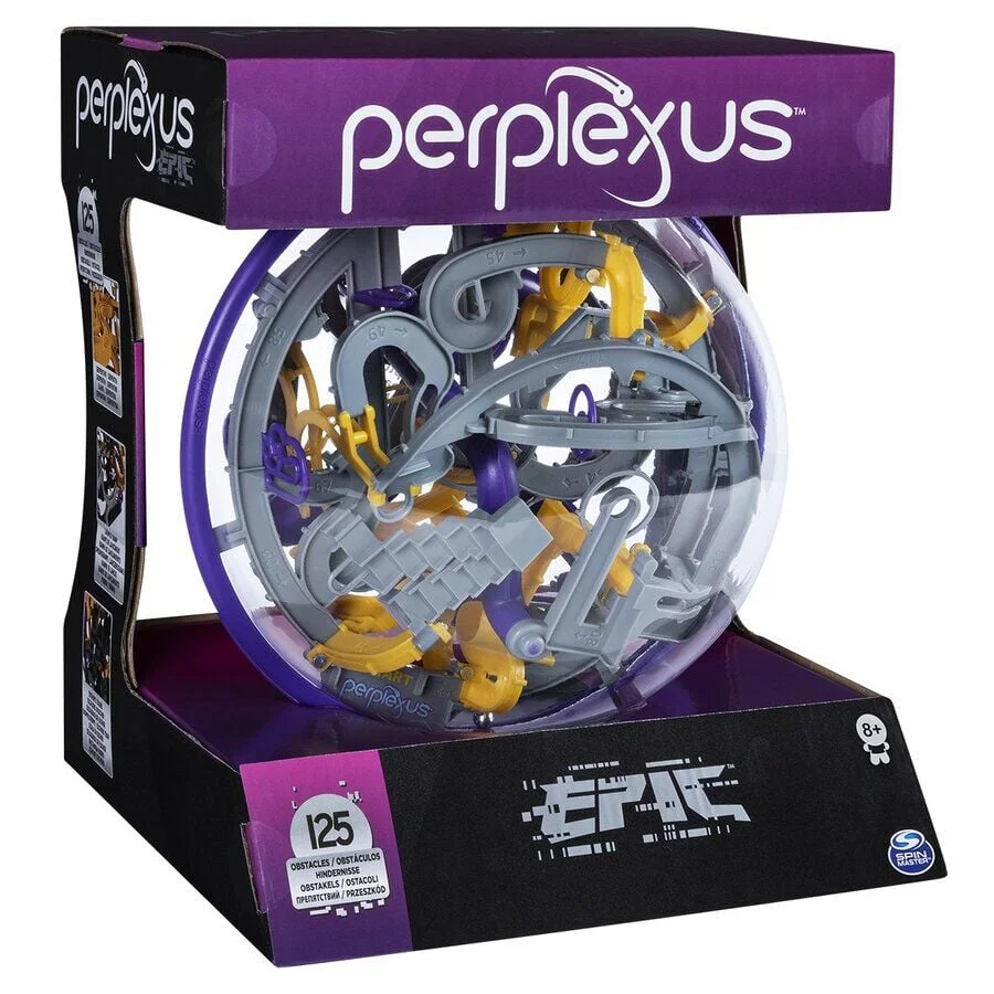<strong>Perplexus Epic</strong> és un desafiador joc d'habilitat i paciència que combina destresa manual i percepció espacial en un laberint 3D. H...