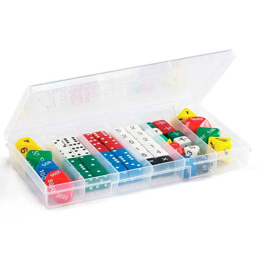 Caixa de daus assortits