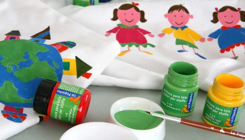 Set de pintura per a teixits La Pajarita 6 colors Set de pintura per a teixits La Pajarita 6 colors