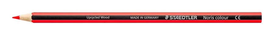 Llapis de colors Staedtler Noris Colour vermell 12u