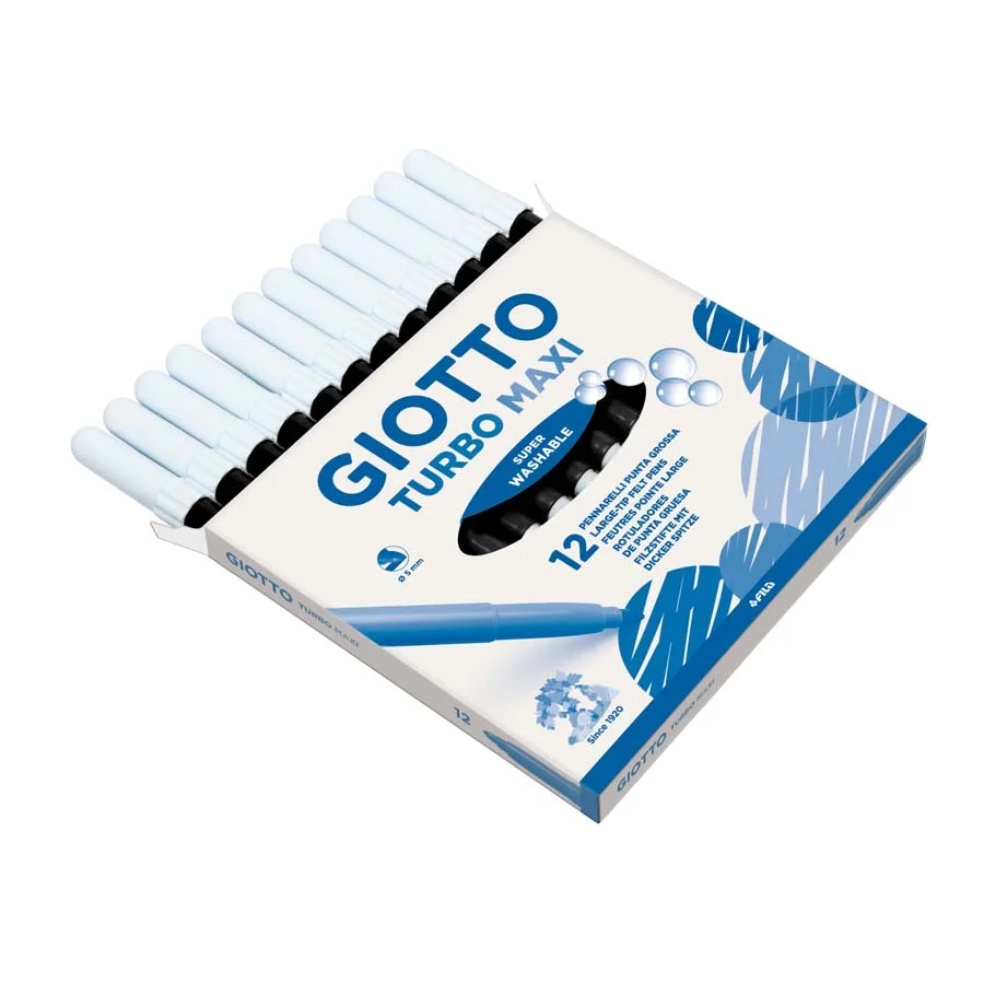 Retolador Giotto Turbo Maxi negre 12u