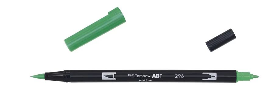 Retolador Tombow Dual Brush verd Retolador Tombow Dual Brush verd