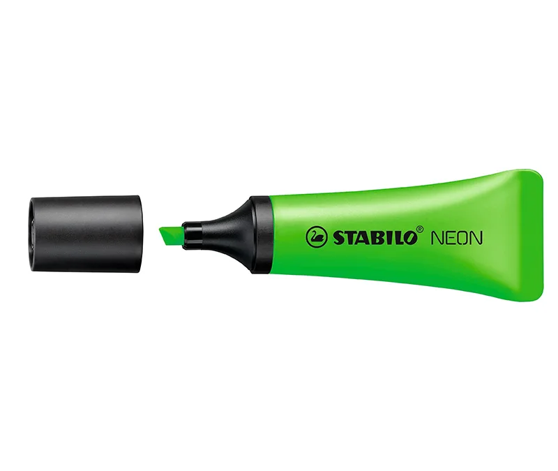 Marcador fluorescent Stabilo Neon verd 10u Marcador fluorescent Stabilo Neon verd 10u