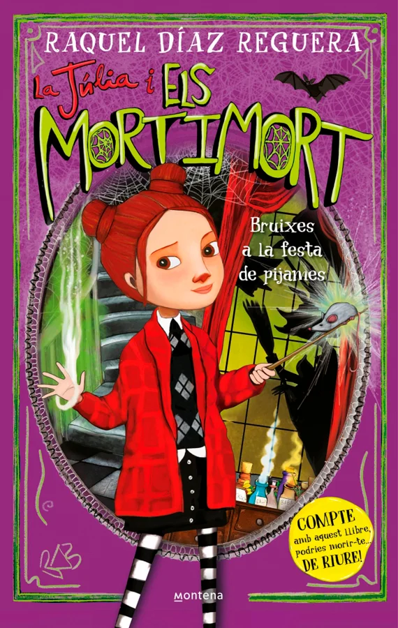 <B>COMPTE! Amb aquest llibre podries morir... de riure!</B><br><br> <B>Arriba una nova aventura de la Júlia i els Mortimort, de Raquel Díaz Reguer...