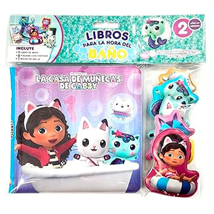 ¡La hora del baño será más divertida que nunca! Diseñado para niños a partir de 24 meses, este libro de actividades impermeable presenta personaje...