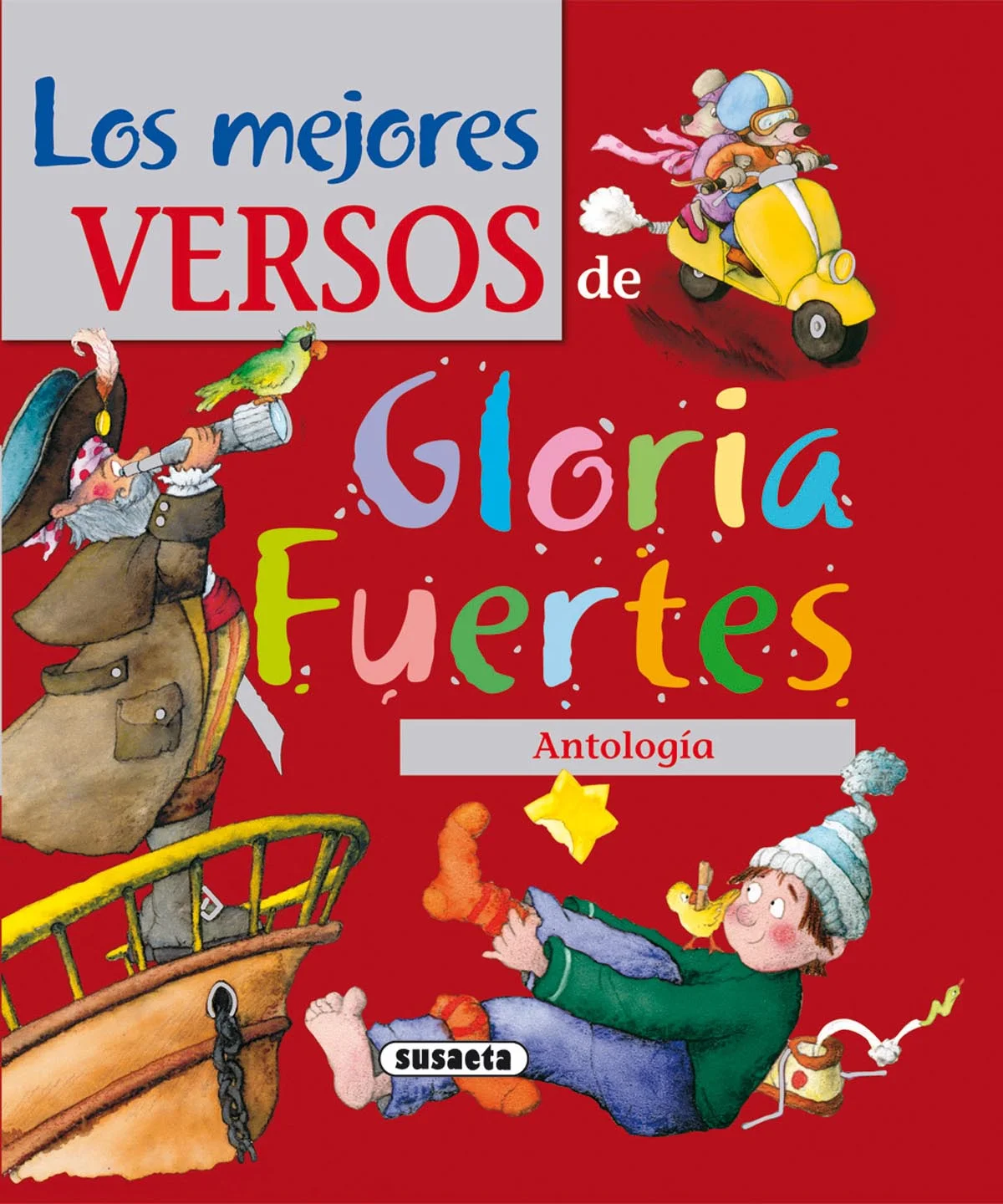 Un gran libro para todos, lleno de ilustraciones simpáticas e imaginativas, que nos hará pasar un buen rato leyendo los mejores versos de Gloria F...