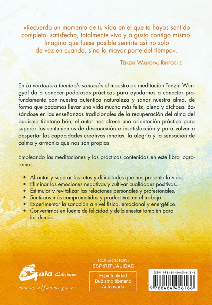 En La verdadera fuente de sanación el maestro de meditación Tenzin Wangyal da a conocer poderosas prácticas para ayudarnos a conectar profundament...