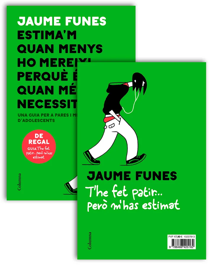 Pack Estima'm quan menys ho mereixi + Opuscle T'he fet patir