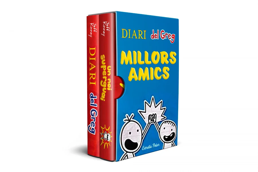 Estoig dels millor amics: el volum 1 del <i>Diari del Greg</i>&nbsp; i el volum 1 de <i>Diari del Rowley.</i><br><br>