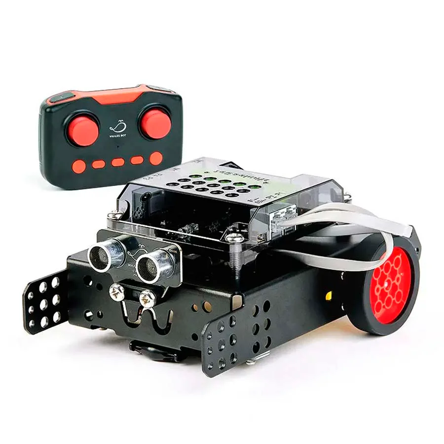 WhalesBot Rocky Kit de Robot Educatiu per a Programació WhalesBot Rocky Kit de Robot Educatiu per a Programació