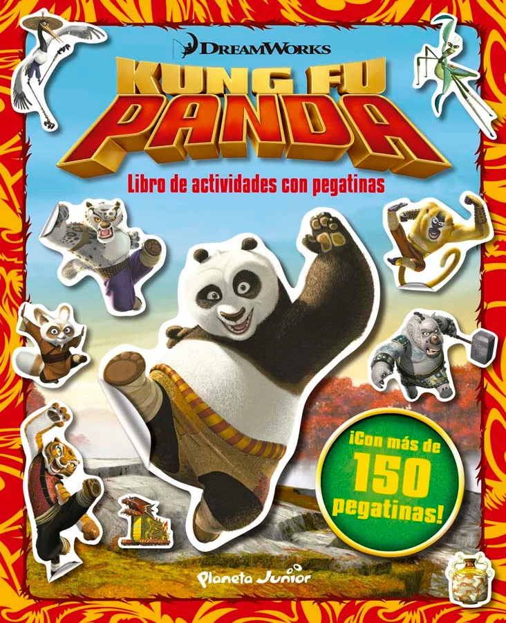 <p>Únete a Po y al resto de sus amigos en este fantástico libro de actividades con pegatinas basado en la serie de televisión de éxito Kung Fu Pan...