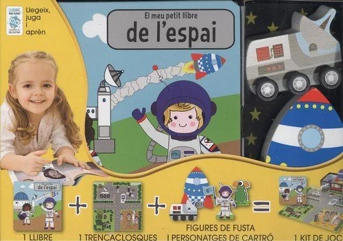 La meva petita estació espacial és un conjunt per aprendre fets sobre l'espai a través del joc. Un divertit kit que inclou un llibre de 64 pàgines...