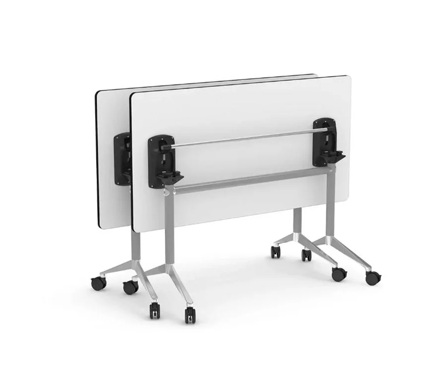 Taula Alufloop abatible T5-6 140x70cm blanc Taula Alufloop abatible T5-6 140x70cm blanc