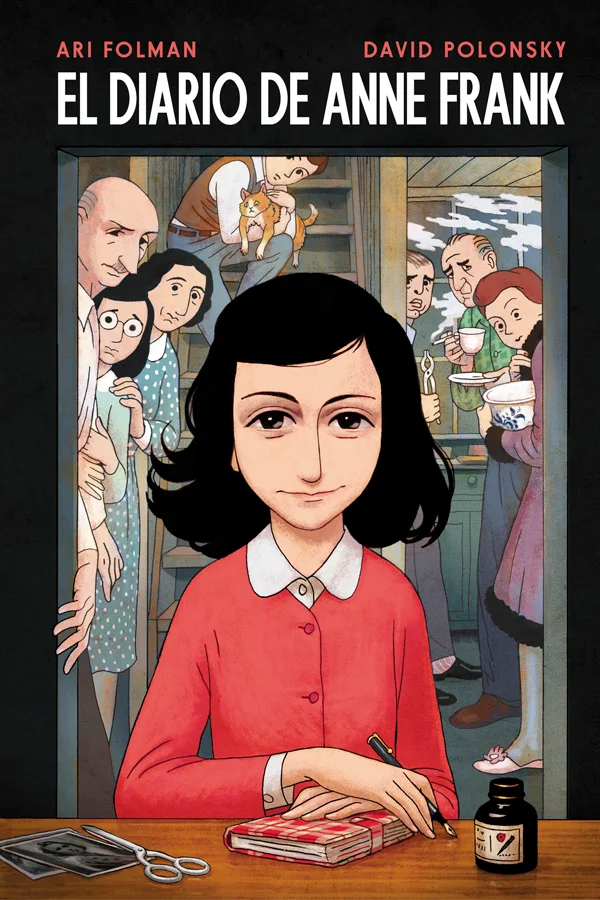<B>La maravillosa adaptación gráfica de <I>El diario de Anne Frank</I>.</B><br><br> <P ALIGN=JUSTIFY><B>«<I>12 de junio de 1942. Espero poder conf...