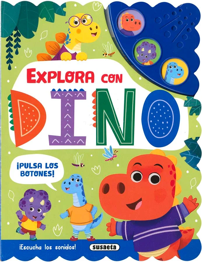 Dino y sus amigos van a vivir una gran aventura. ¡Y tú también puedes! Únete a ellos y no te pierdas los sonidos que hacen, podrás escucharlos apr...
