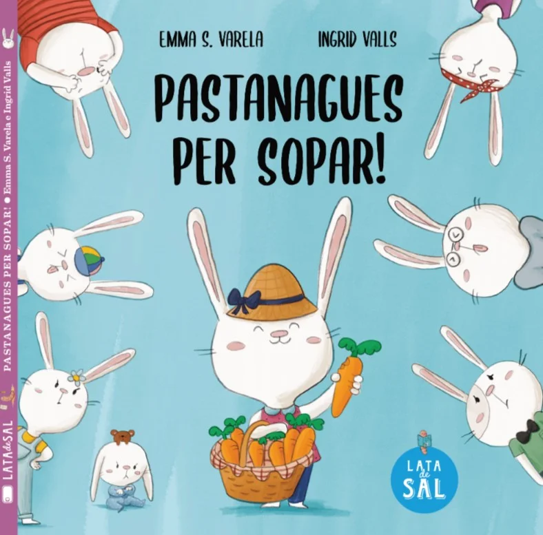 Oh, no! Un altre cop no! Pastanagues per sopar! Quan la mare diu als set conillets que tornaran a menjar pastanagues per sopar, els petits decidei...