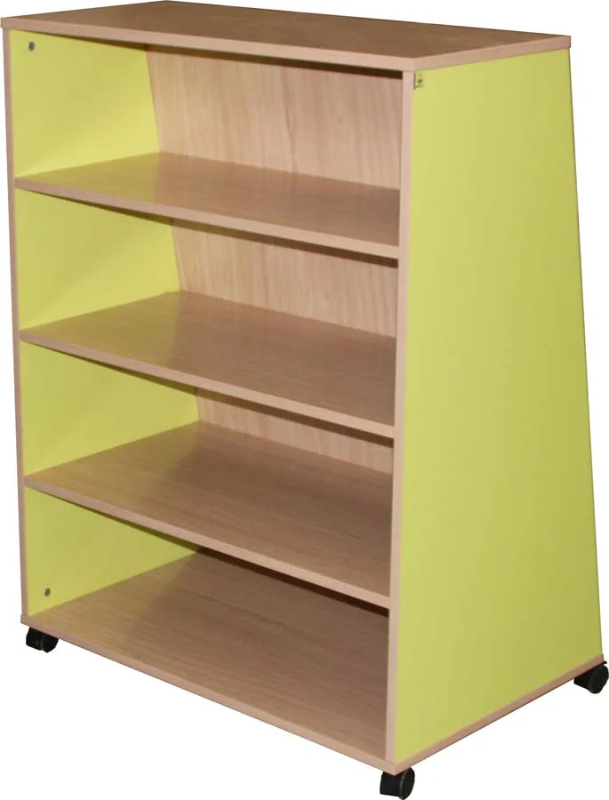 Carro expositor doble cara 90x60x120cm blanc