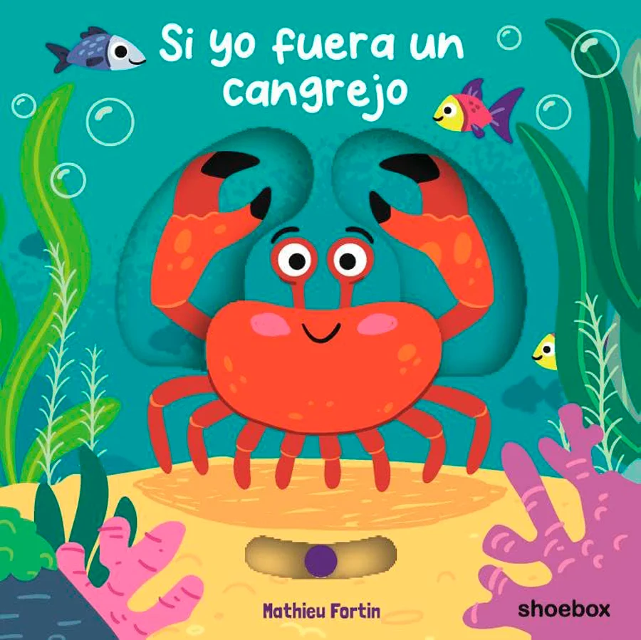 Si yo fuera un cangrejo es un libro documental de cartón dirigido a los más pequeños para que descubran los fondos marinos y os crustáceos que los...