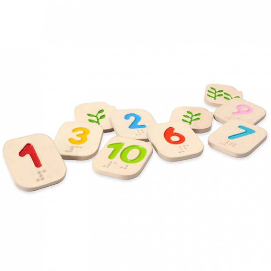 Braille Nombres 1-10 Braille Nombres 1-10
