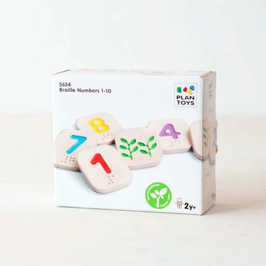 Braille Nombres 1-10 Braille Nombres 1-10