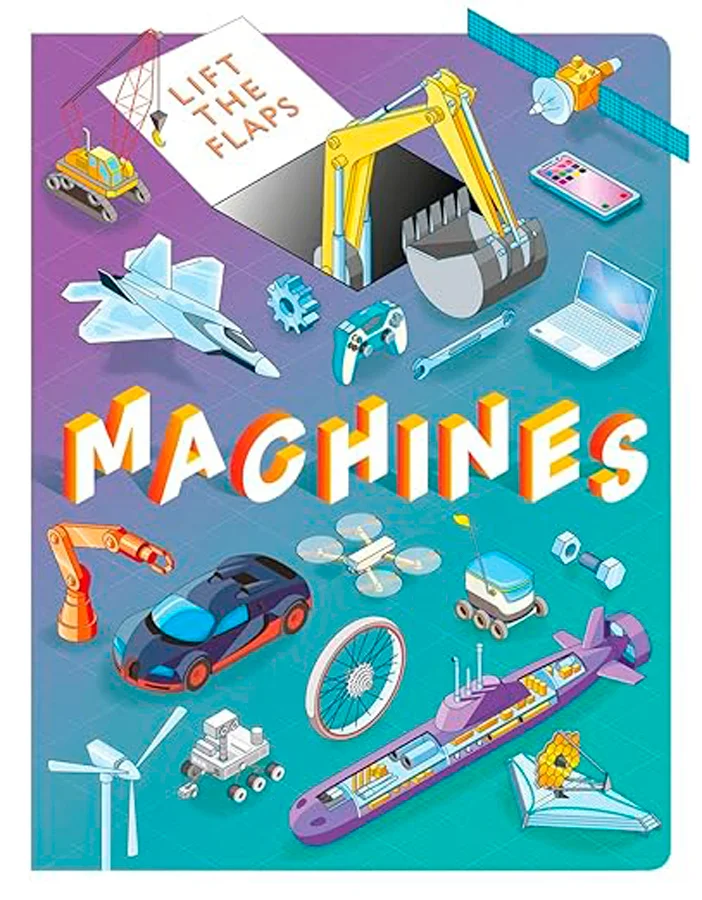 Explore the workings of amazing machines, from cars to factories to smartphones, with incredible illustrations and dozens of shapedflaps to lift.