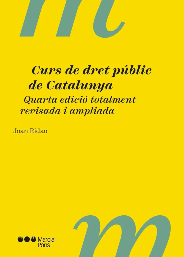 Seguint l'estela de les dues edicions anteriors, aquest manual conté els grans eixos del sistema polític i institucional de la Generalitat de Cata...
