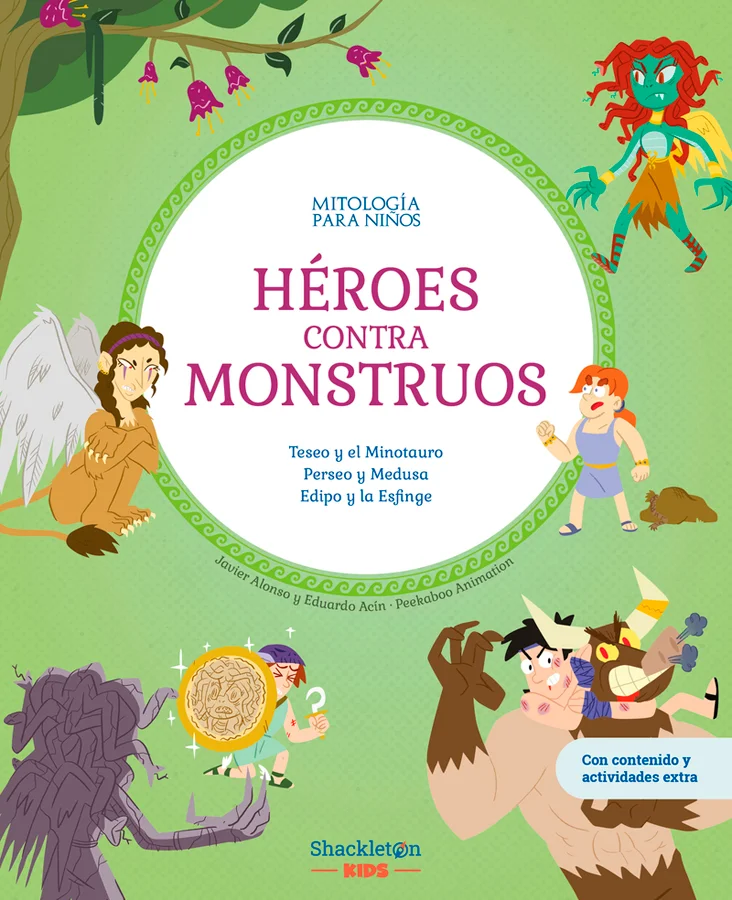 <b>Un maravilloso (y aterrador) libro ilustrado que reúne los tres grandes mitos de héroes enfrentados a los monstruos más temibles.</b><br><br> E...