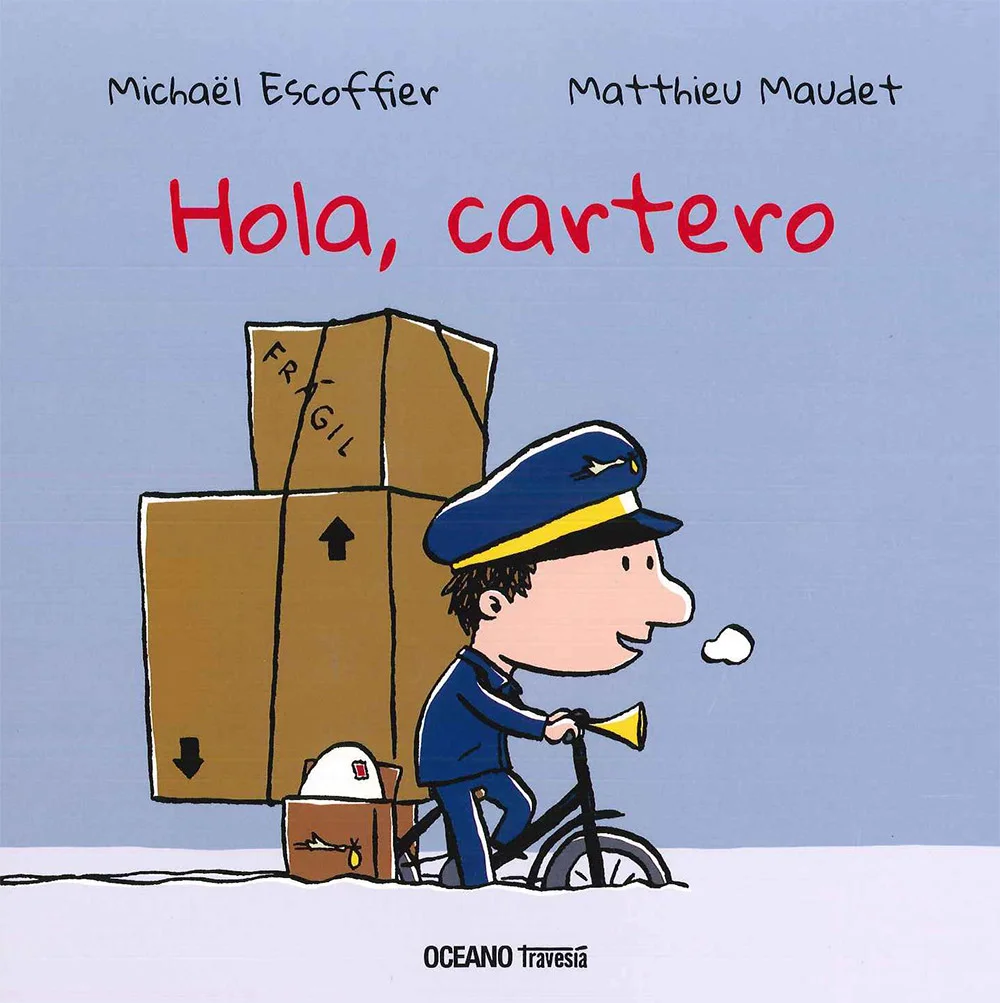 Un simpático cartero recorre los caminos a bordo de su bicicleta, tocando la bocina para anunciar su llegada. Transporta cajas grandes y pequeñas ...