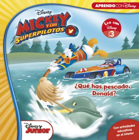 <p><B>¡Es fácil aprender a leer con Mickey y los Superpilotos!</B></P> <P>Mickey y Goofy se preparan para su excursión de pesca anual y, en el  úl...