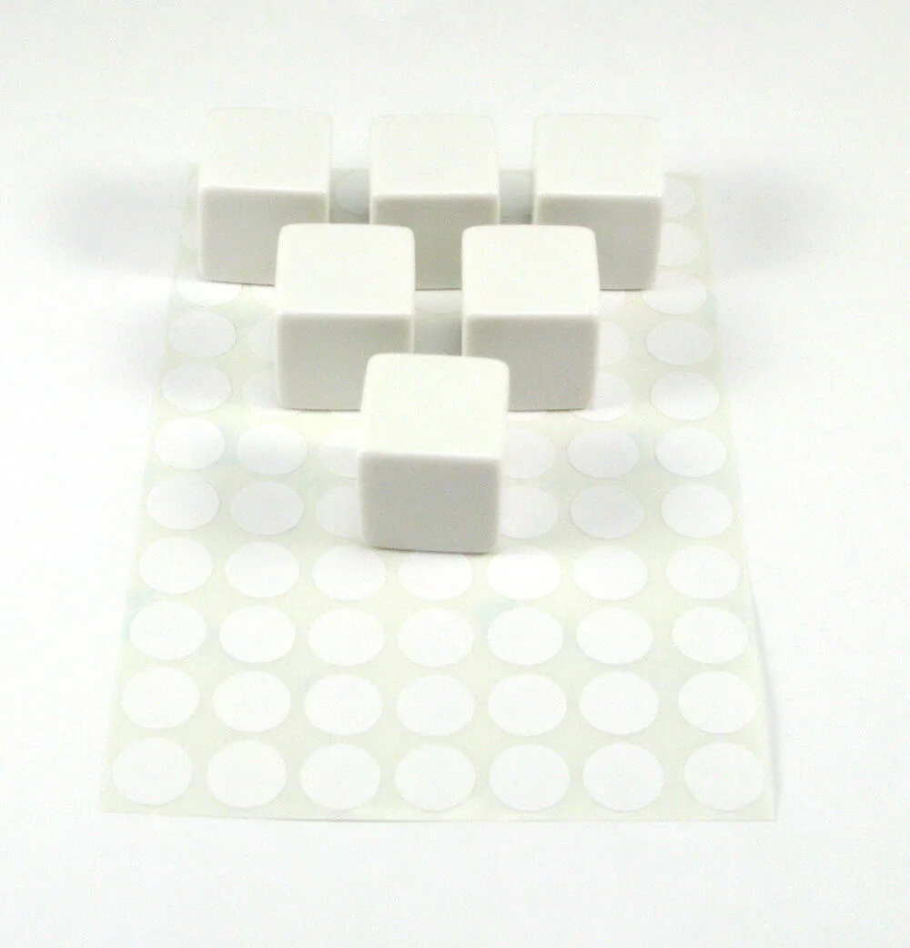 Dau 6 cares blanc 6 unitats