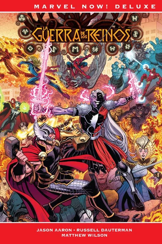 ¡El mundo en guerra! Asgard. Alfheim. Heven. Jotunheim. Muspelheim. Niffleheim. Nidavellir. Svartalfheim. Vanaheim. Los Diez Reinos han caído ante...