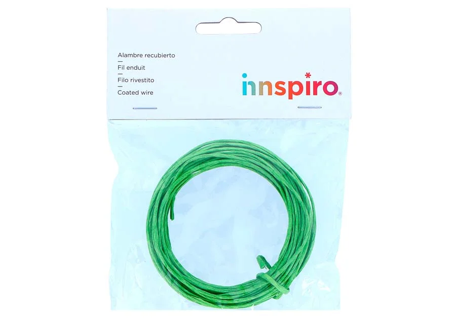 Fil Alumini Paper Innspiro verd 3mm 10m