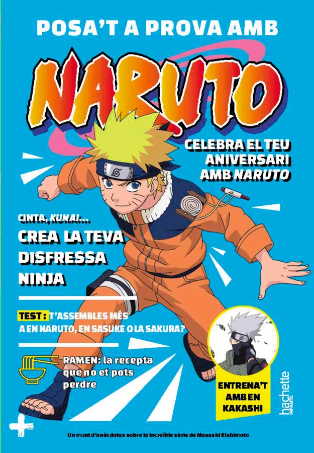 <b>Et mors per un ramen, per una cinta ninja o per saber més sobre Naruto? Estàs de sort perquè aquest és EL TEU llibre!</b><br><br>Obre-ho i desc...