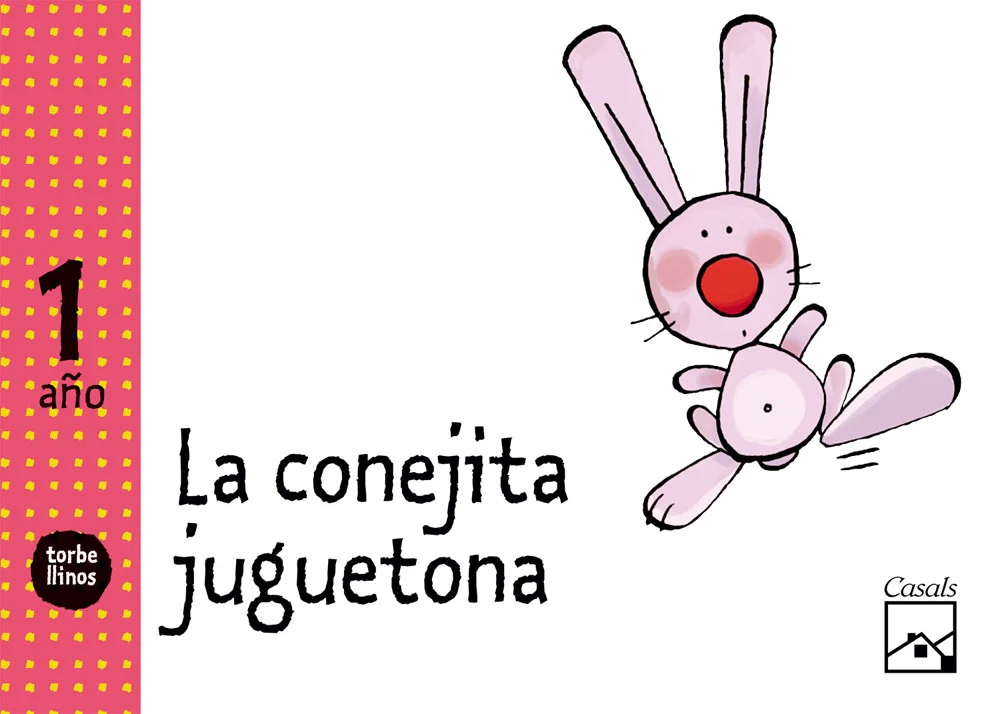 Libro de texto de Carpeta La Conejita Juguetona 1 Año. Torbellinos recomendado para la asignatura de Globalizado y para el curso de Infantil 1 año...
