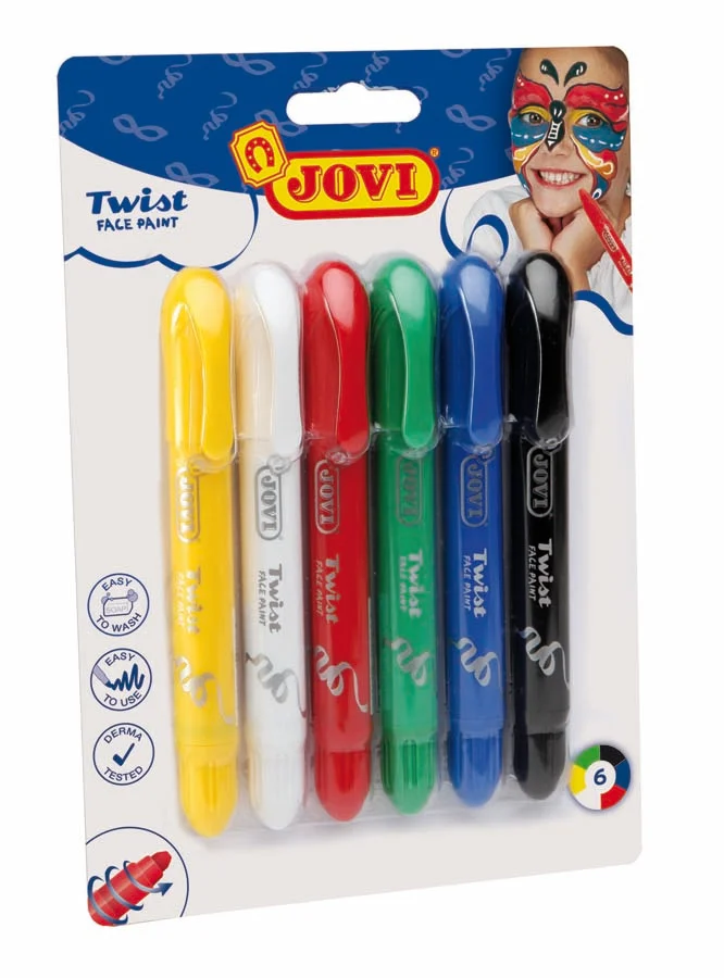 Maquillatge en barra Jovi Twist 6 colors