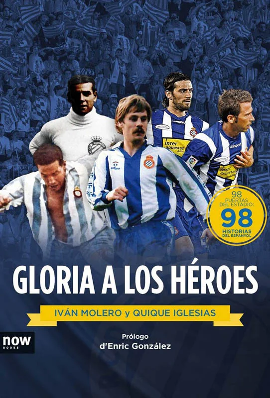 Tamudo, Jarque, Zamora, Pochettino, Arcas, Solsona, Marañón, Lauridsen, N’Kono... Hombres y héroes, jugadores e ídolos. 98 son los jugadores mític...