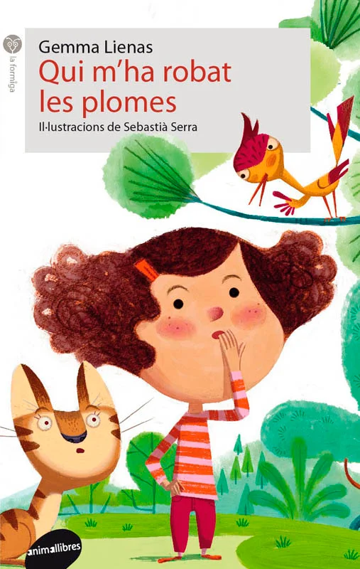 La Carlota i el seu gat, en Merlí, van a fer un volt a la granja de l'oncle, però de seguida s'adonen que les aus estan revoltades: Hi ha algú que...