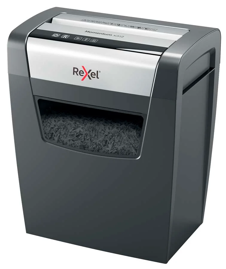 Destructora Rexel Momentum X312 negre