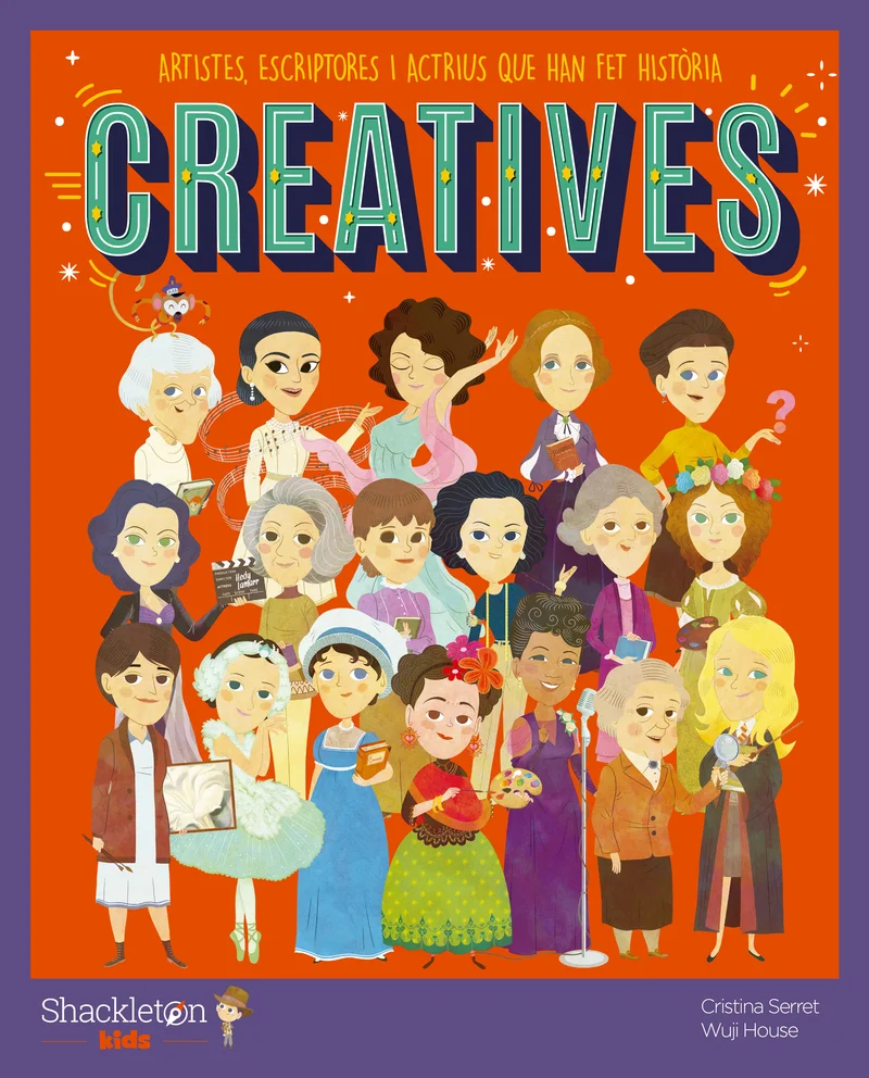 De la col·lecció d'ELS MEUS PETITS HEROIS, neix un volum dedicat exclusivament a les dones més creatives de la història. Frida Kahlo, Coco Chanel,...