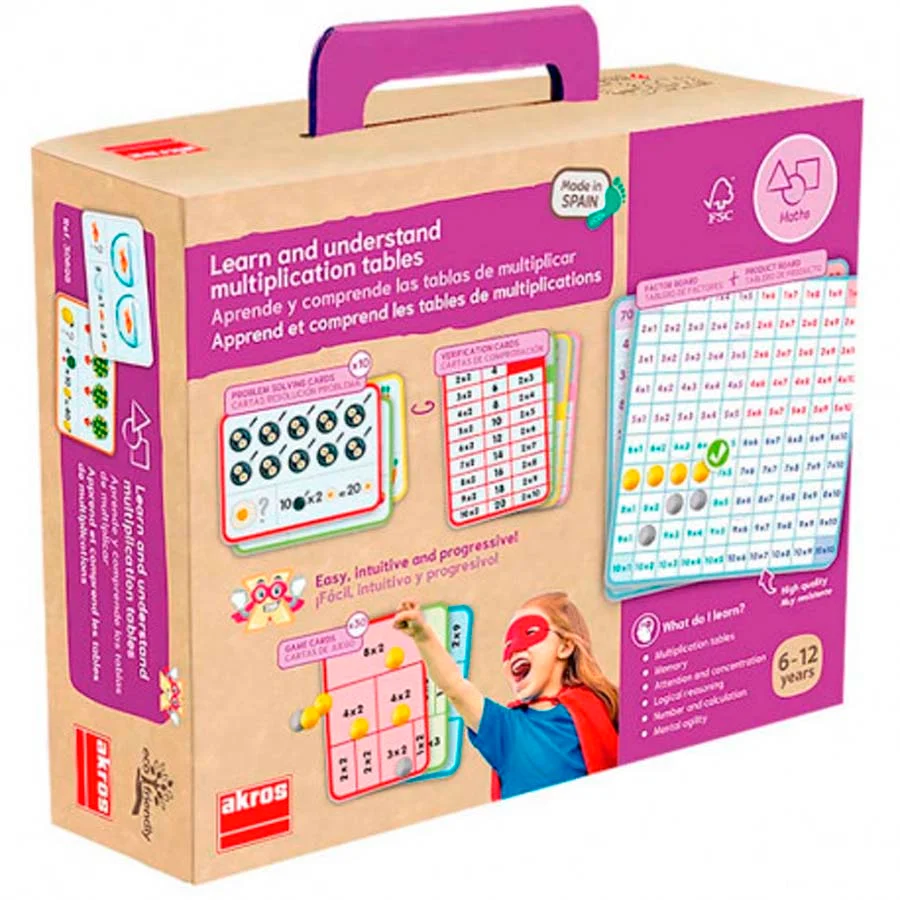  Aprèn i comprèn les taules de multiplicar