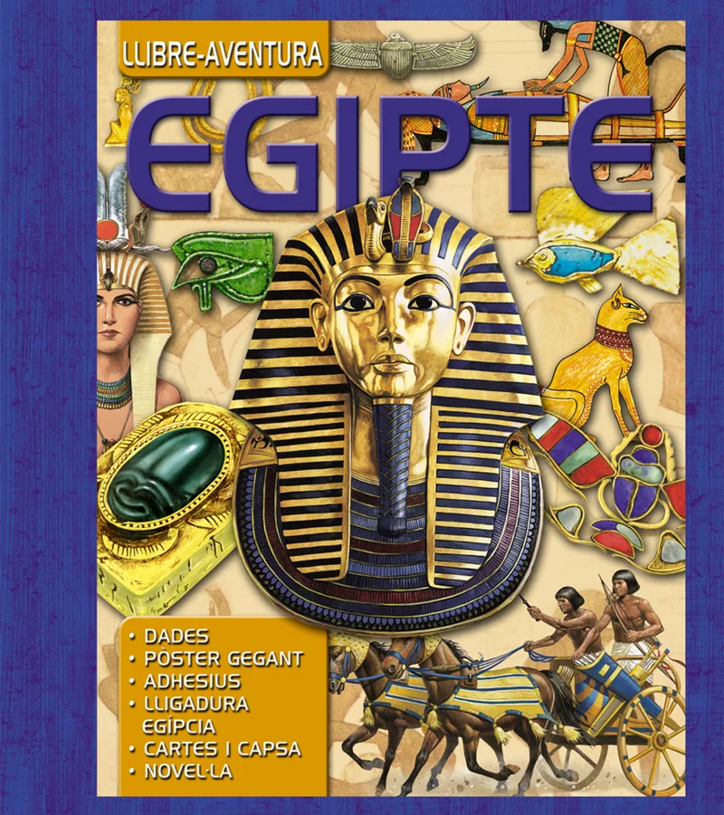Un llibre apassionant per a descobrir tots els secrets del misteriós imperi a la riba del Nil: les piràmides, el poder dels faraons, les mòmies i ...