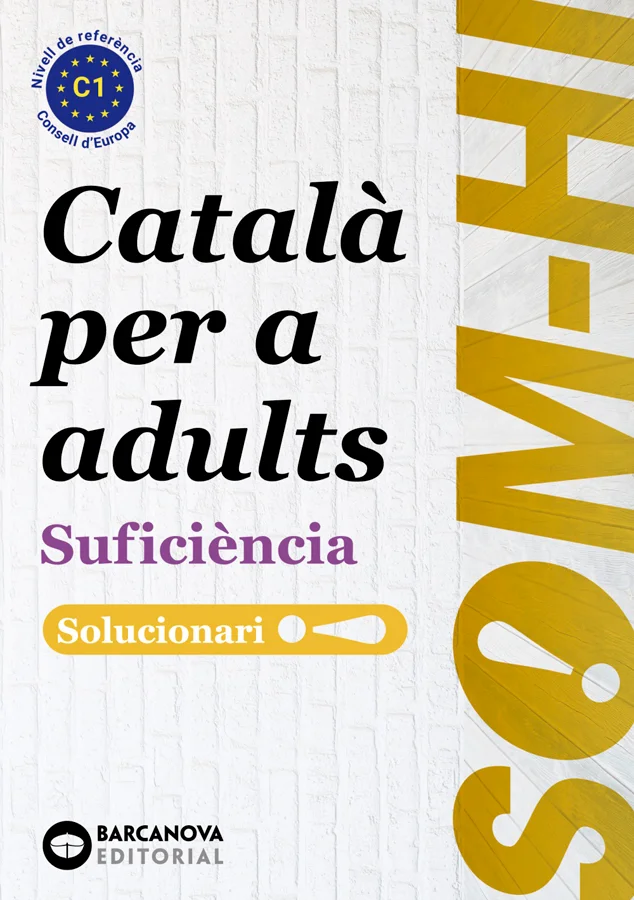 Solucionari de les activitats del material de Suficiència 1-2-3. Aquests materials de Suficiència incorporen els mètodes d'aprenentatge de llengüe...