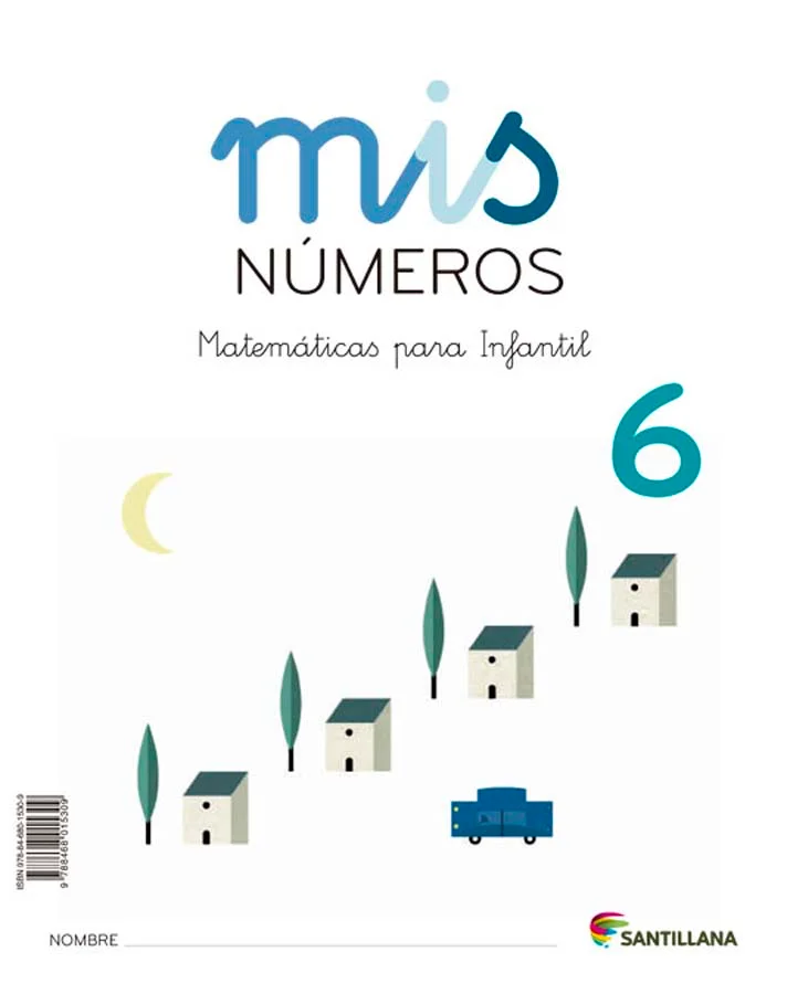 Libro de texto de Mis Numeros 6 recomendado para la asignatura de Matemáticas y para el curso de Infantil 5 años con una edad 5 a 6 años. Es un li...