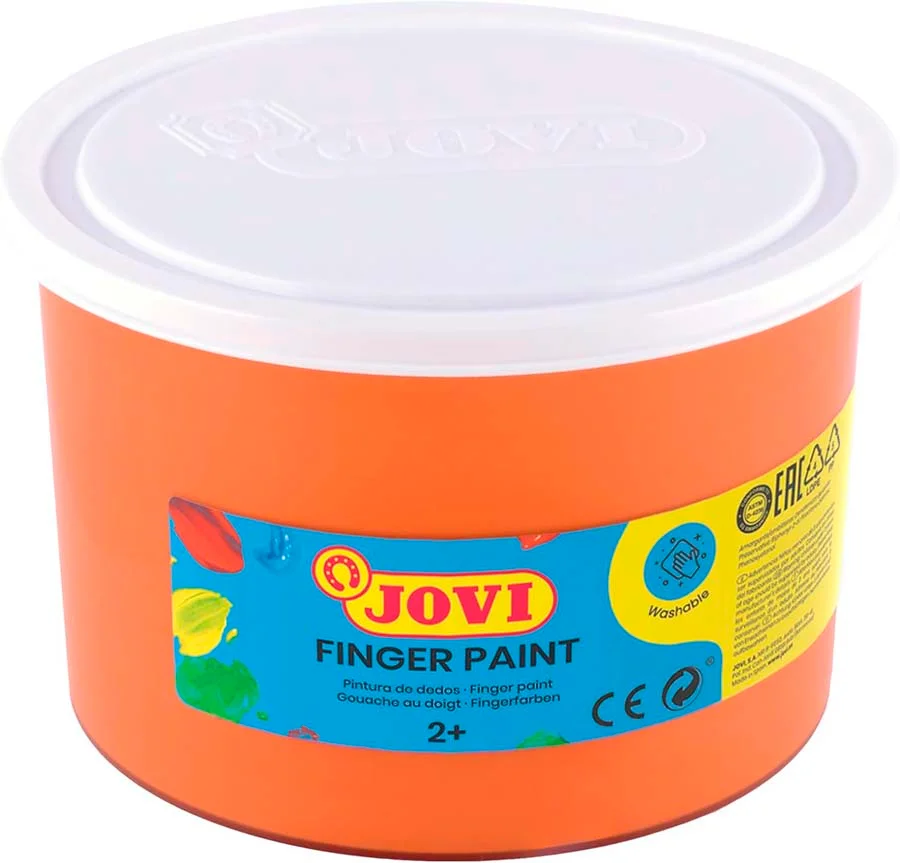 Pintura de dits Jovi 500ml taronja Pintura de dits Jovi 500ml taronja