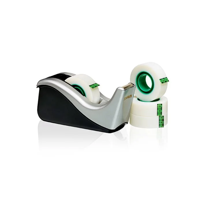 Dispensador Cinta adhesiva 3M Scotch C60+4 rotlles cinta invisible