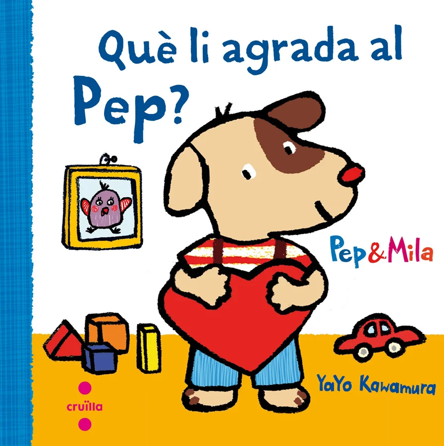 Un llibre amb situacions quotidianes per saber què li agrada al Pep.
