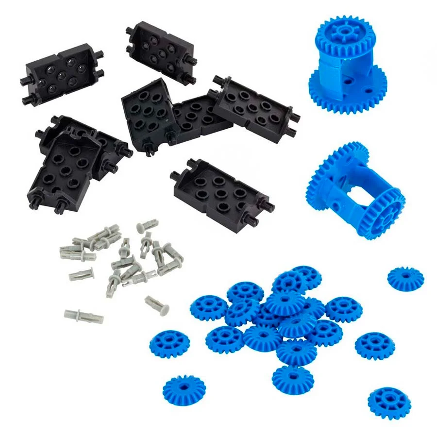 <p><strong>Pack diferencial i engranatge cònic VEX IQ</strong><br><br>Aquest kit té components de moviment per a la creació de mecanismes avançats...