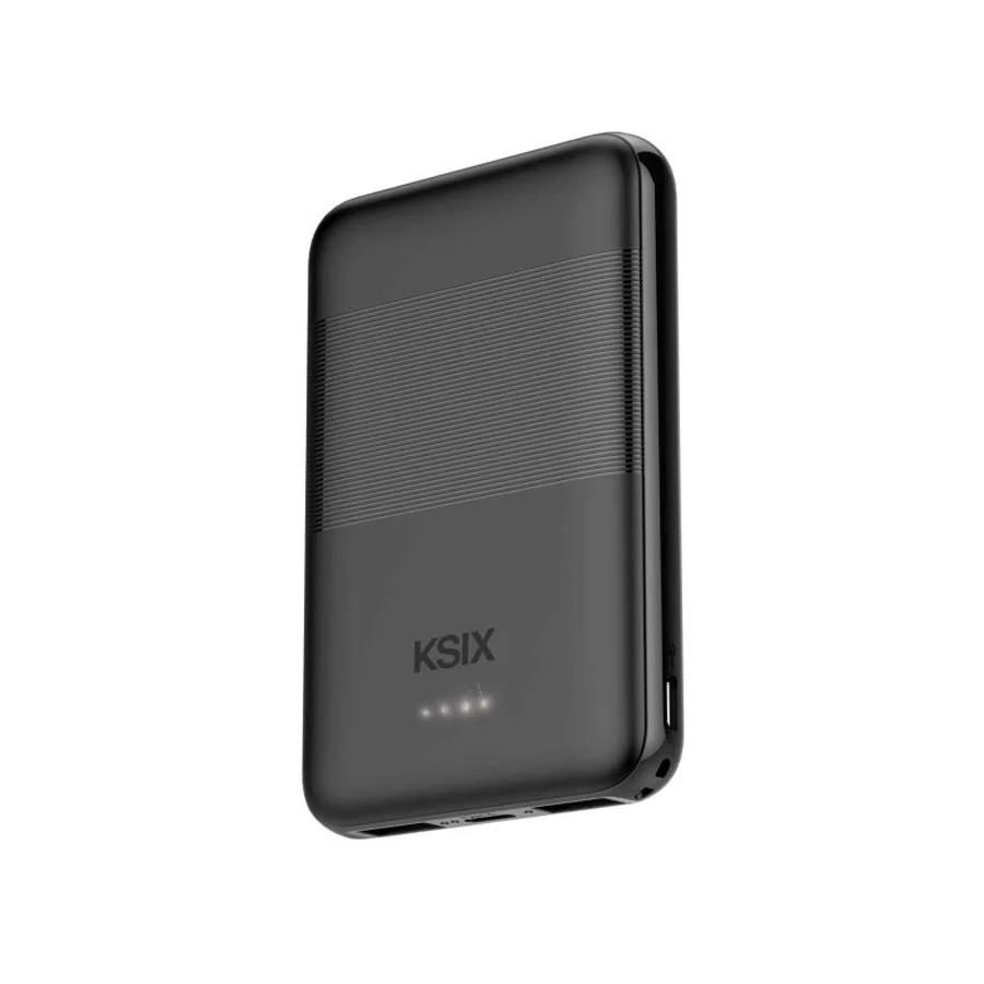 <p><strong>Powerbank KSIX 5000 mAh USB-C</strong><br><br>Diseño compacto y ultraligero.<br><br>Permite llevarlo en el bolsillo cómodamente.<br><br...